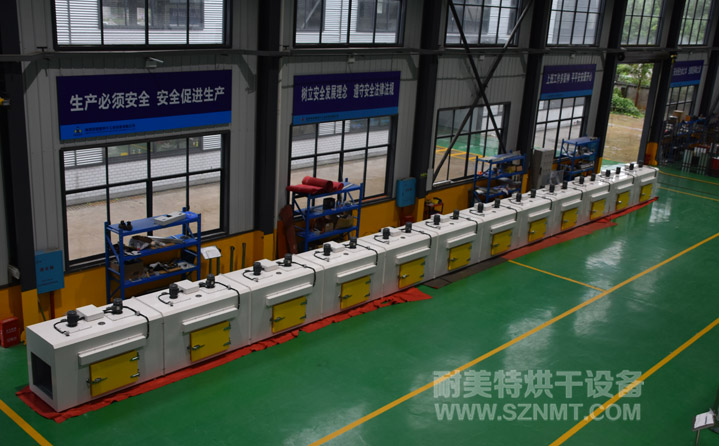 汽車發(fā)動機電熱隧道烘箱